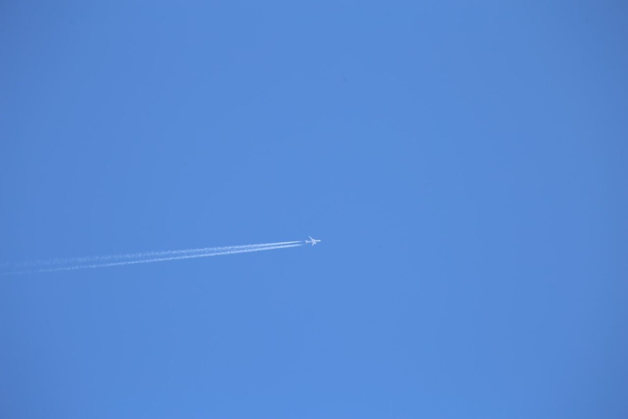 blue sky with white clouds